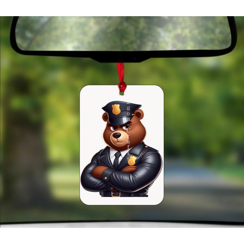 Hanging Air Freshener - Cop (13)