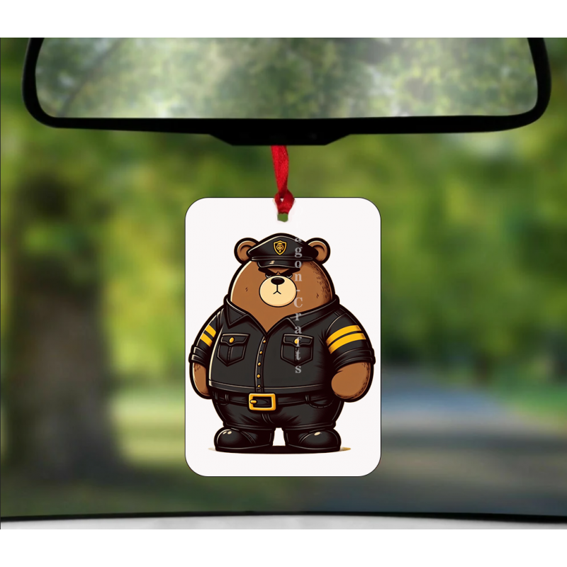 Hanging Air Freshener - Cop (15)