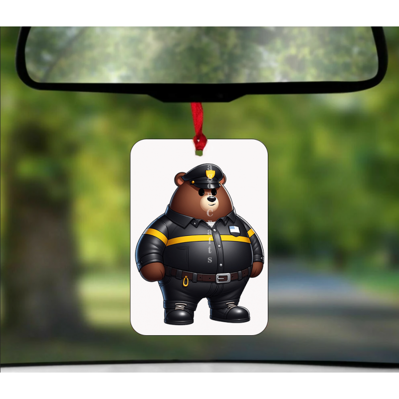 Hanging Air Freshener - Cop (17)