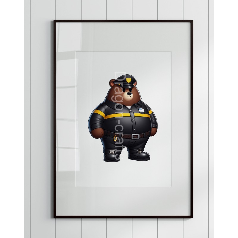 Print of design (option to be framed) - Cop (17)