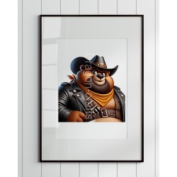 Print of design (option to be framed) - Cowboy(3)