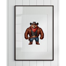 Print of design (option to be framed) - Cowboy(4)