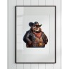 Print of design (option to be framed) - Cowboy(14)