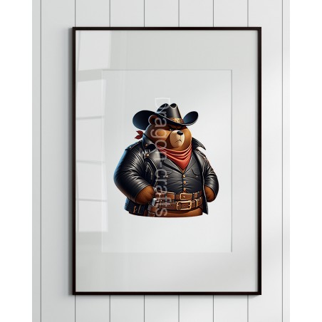 Print of design (option to be framed) - Cowboy(16)