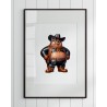 Print of design (option to be framed) - Cowboy(18)