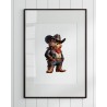 Print of design (option to be framed) - Cowboy(23)