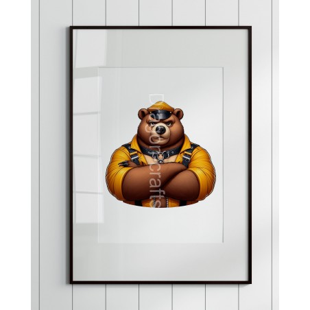 Print of design (option to be framed) - Leather (1)