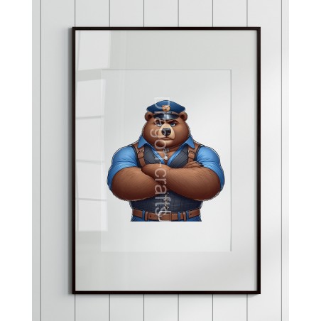Print of design (option to be framed) - Leather (2)