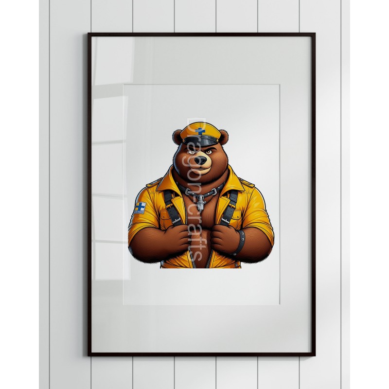 Print of design (option to be framed) - Leather (3)