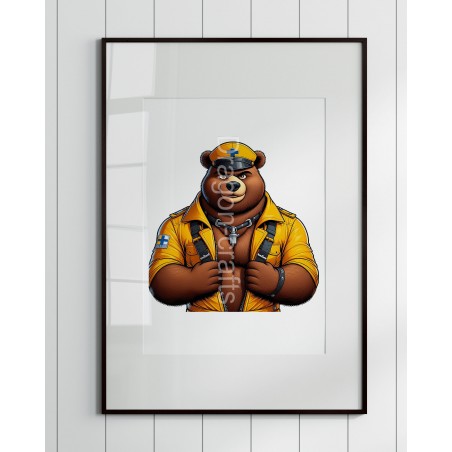 Print of design (option to be framed) - Leather (3)