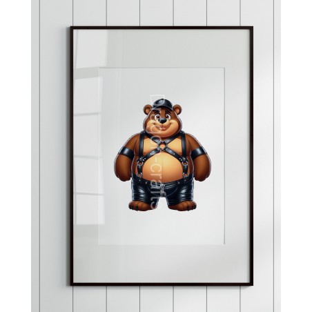 Print of design (option to be framed) - Leather (4)