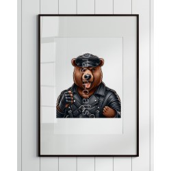 Print of design (option to be framed) - Leather (20)