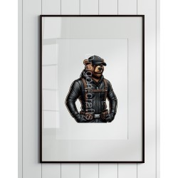 Print of design (option to be framed) - Leather (46)