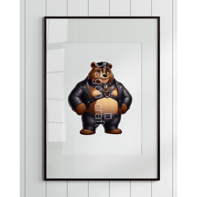 Print of design (option to be framed) - Leather (47)