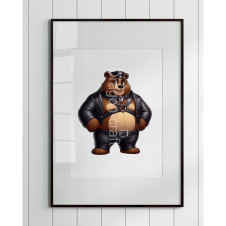 Print of design (option to be framed) - Leather (47)
