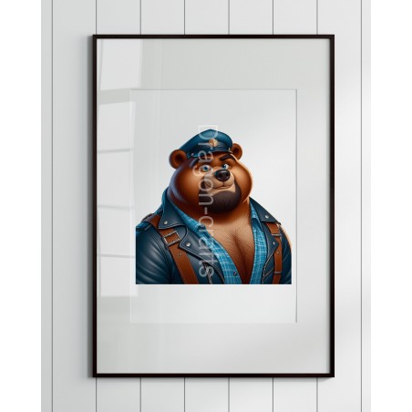 Print of design (option to be framed) - Leather (49)