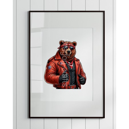 Print of design (option to be framed) - Leather (61)