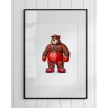 Print of design (option to be framed) - Leather (68)