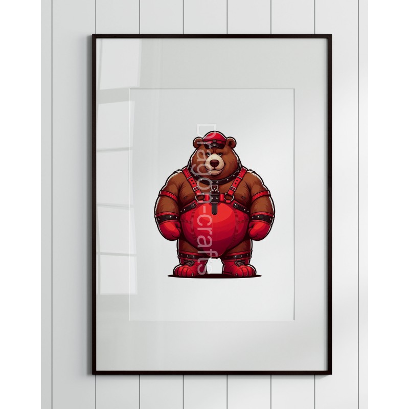 Print of design (option to be framed) - Leather (72)