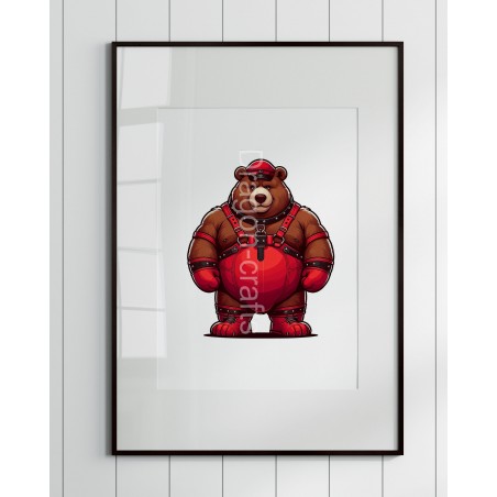 Print of design (option to be framed) - Leather (72)