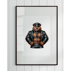 Print of design (option to be framed) - Leather (77)