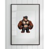 Print of design (option to be framed) - Leather (85)