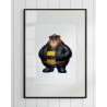 Print of design (option to be framed) - Leather (90)