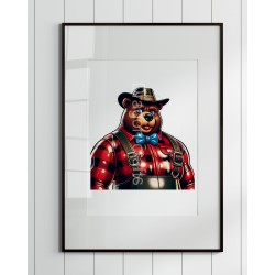 Print of design (option to be framed) - Lumberjack(2)