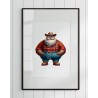 Print of design (option to be framed) - Lumberjack(9)