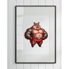 Print of design (option to be framed) - Pig(4)
