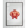 Print of design (option to be framed) - Pig(6)