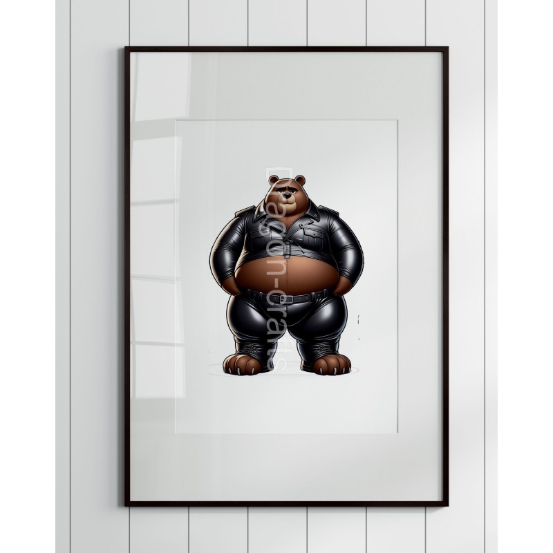 Print of design (option to be framed) - Rubber(6)