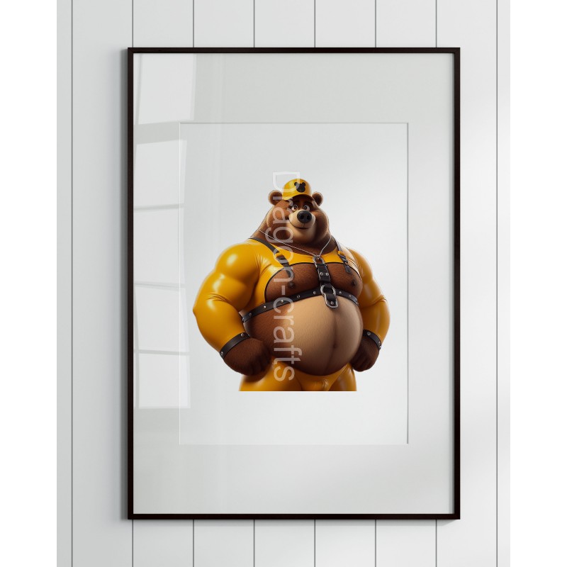 Print of design (option to be framed) - Rubber(10) Print of design (option to be framed) - Rubber(10)