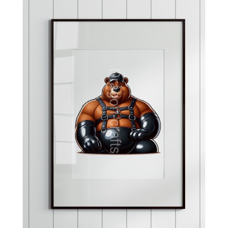 Print of design (option to be framed) - Rubber(20)