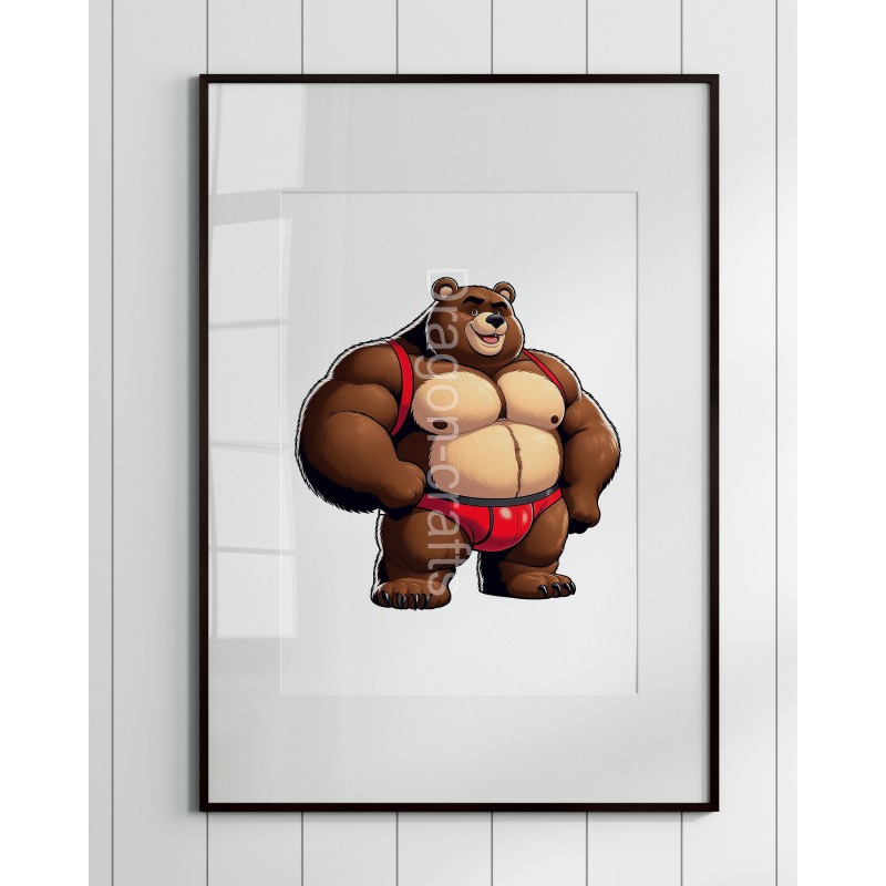 Print of design (option to be framed) - Underwear(4) Print of design (option to be framed) - Underwear(4)