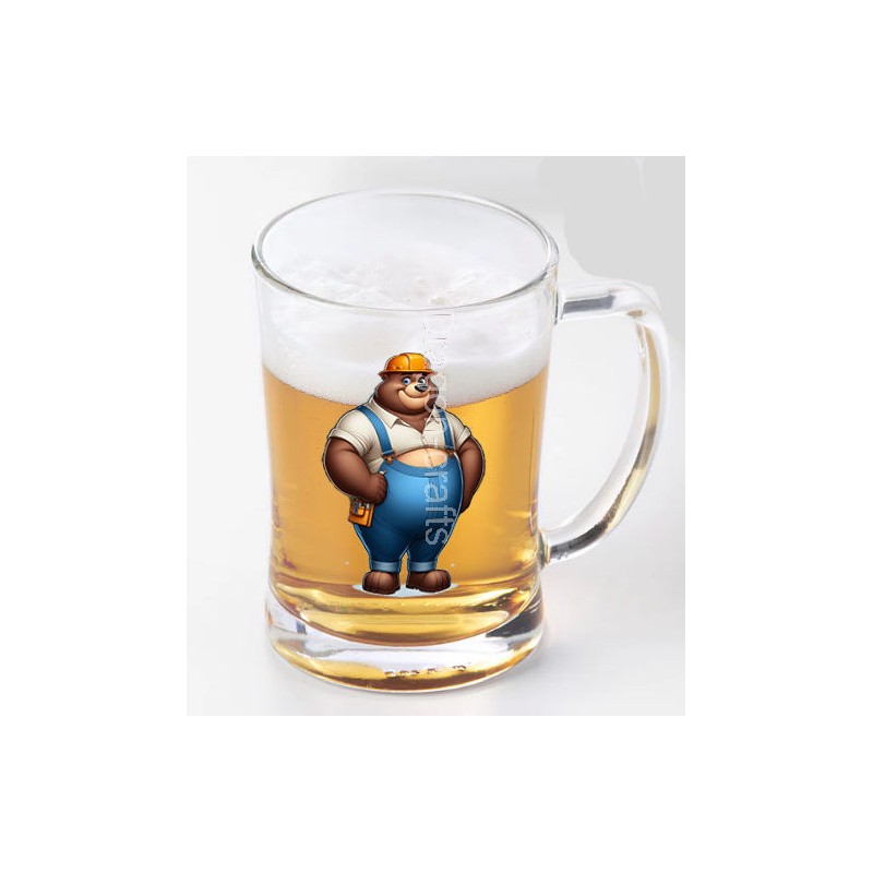 Glass Tankard - construction (1) Glass Tankard - construction (1)
