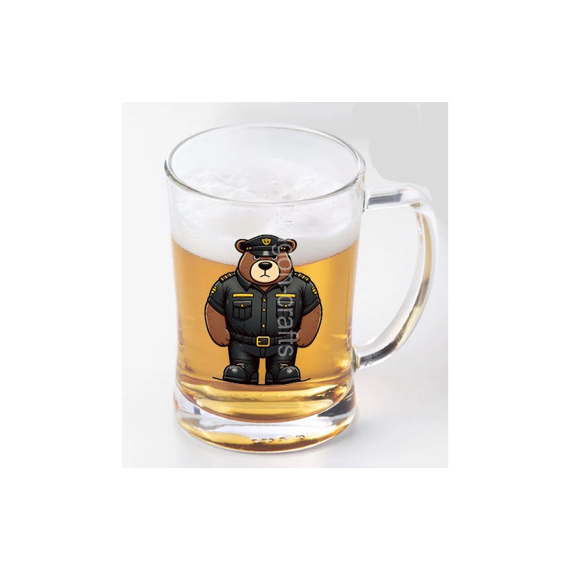 Glass Tankard - Cop (1)