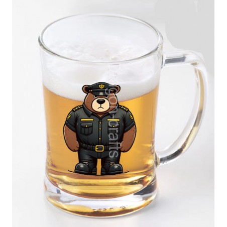 Glass Tankard - Cop (1)