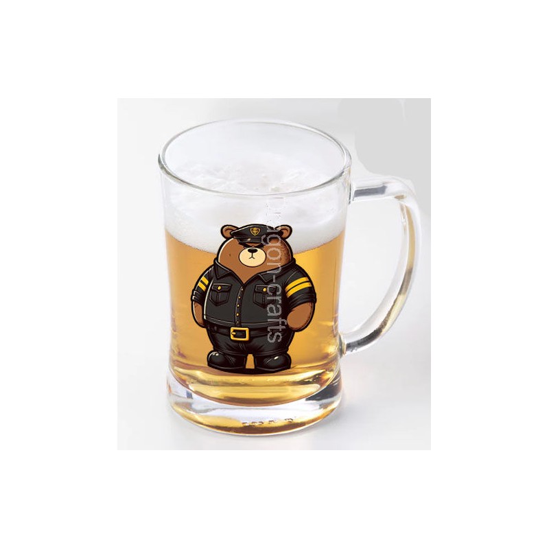 Glass Tankard - Cop (15)