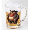 Glass Tankard - Cowboy(1)