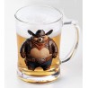 Glass Tankard - Cowboy(5)