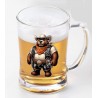 Glass Tankard - Cowboy(8)