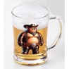 Glass Tankard - Cowboy(13)