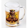 Glass Tankard - Leather (3)