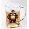 Glass Tankard - Leather (4)