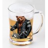 Glass Tankard - Leather (6)