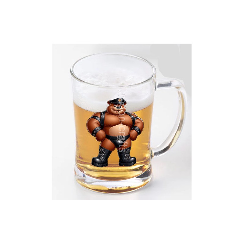 Glass Tankard - Leather (7)