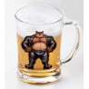 Glass Tankard - Leather (9)