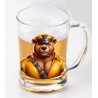 Glass Tankard - Leather (16)
