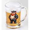 Glass Tankard - Leather (31)